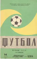 Спартак Москва - ЦСКА 14.08.1985 Кубок СССР. (Третий вид)