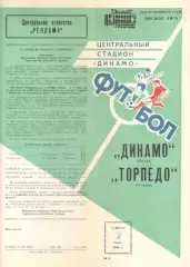 Динамо Москва - Торпедо Кутаиси 07.06.1986
