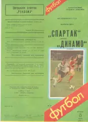 Спартак Москва - Динамо Минск 08.07.1986