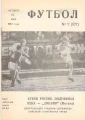 ЦСКА - Динамо Москва 27.05.1993. КЛС ЦСКА