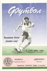 КАМАЗ Набережные Челны - Динамо Москва 02.05.1994