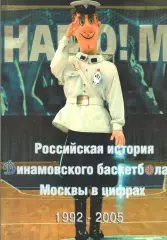 Российская история динамовского баскетбола Москвы в цифрах. 2006. 144 с.