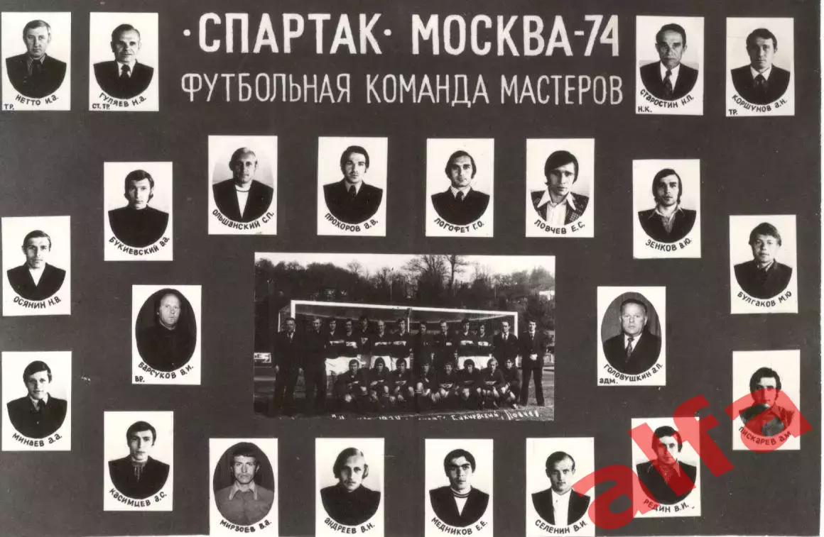 Футбольная команда мастеров Спартак Москва - 74