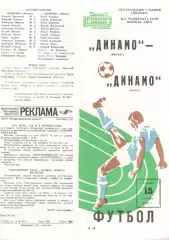 Динамо Москва - Динамо Минск 15.10.1983