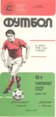 Металлист Харьков - Динамо Москва 11.06.1983