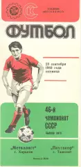 Металлист Харьков - Пахтакор Ташкент 23.09.1983