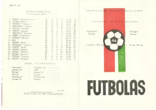 Жальгирис Вильнюс - Торпедо Москва 09.08.1983