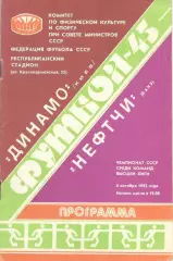 Динамо Киев - Нефтчи Баку 06.10.1982.