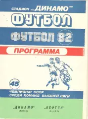 Динамо Минск - Нефтчи Баку 17.07.1982
