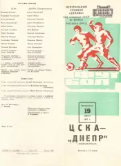 ЦСКА - Днепр Днепропетровск 19.04.1981