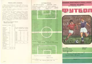 СКА Ростов-на-Дону - Динамо Киев 23.07.1981