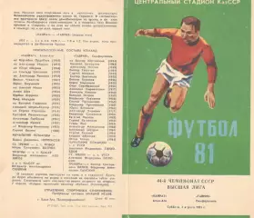 Кайрат Алма-Ата - Таврия Симферополь 04.04.1981