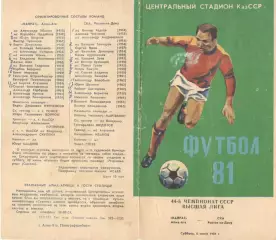 Кайрат Алма-Ата - СКА Ростов-на-Дону 06.06.1981
