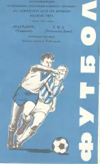 Пахтакор Ташкент - СКА Ростов-на-Дону 03.06.1981