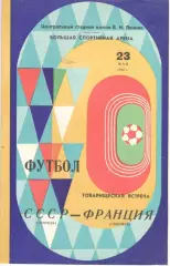 СССР - Франция 23.05.1980