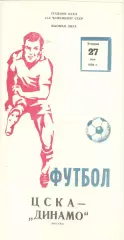 ЦСКА - Динамо Москва 27.05.1980.