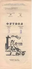 Нефтчи Баку - Карпаты Львов 17.06.1980.
