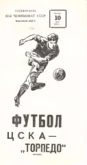 ЦСКА - Торпедо Москва 10.05.1979