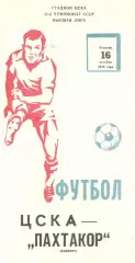 ЦСКА - Пахтакор Ташкент 16.10.1979