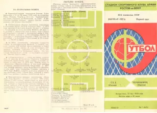 СКА Ростов-на-Дону - Черноморец Одесса 27.05.1979
