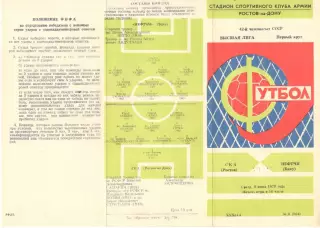 СКА Ростов-на-Дону - Нефтчи Баку 06.06.1979
