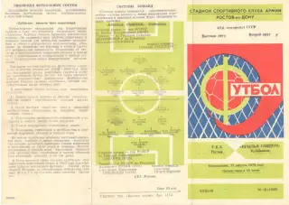 СКА Ростов-на-Дону - Крылья Советов Куйбышев 27.08.1979