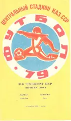 Кайрат Алма-Ата - Динамо Киев 20.11.1979