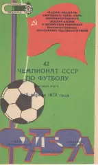 Заря Ворошиловград - Динамо Москва 15.04.1979