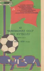 Заря Ворошиловград - ЦСКА 23.06.1979
