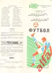 Динамо Москва - Динамо Минск 12.08.1984.
