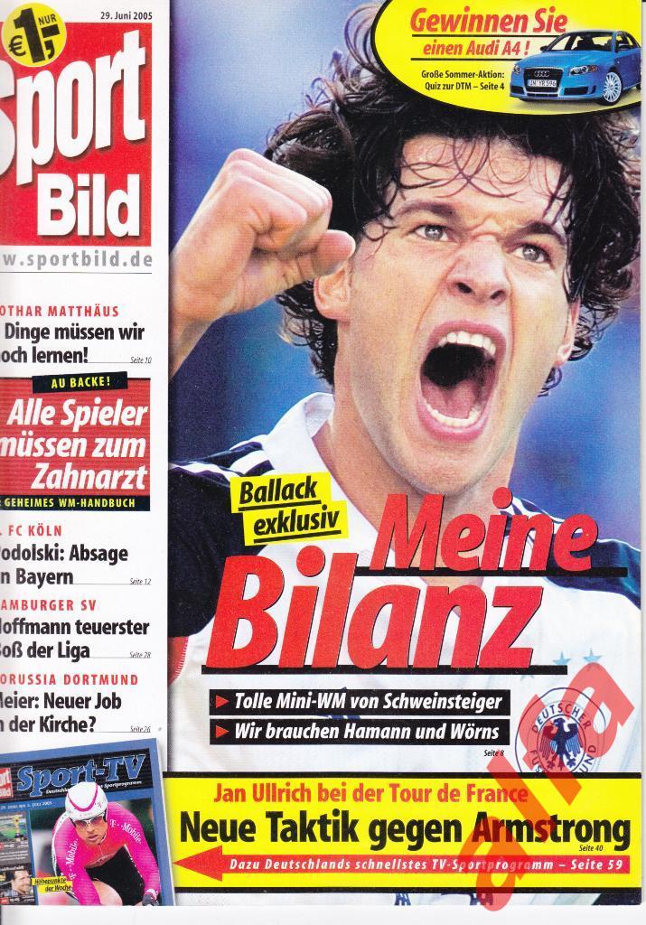 Журнал Спорт билд. Германия. Июнь 2005.