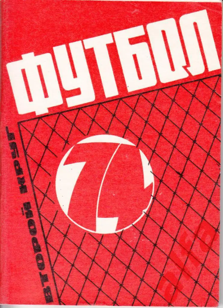 Футбол. Московская правда. 1974. 2-й круг
