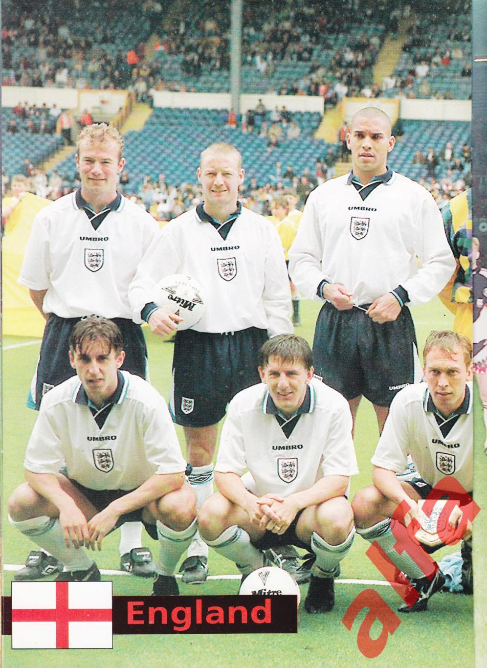 Программа чемпионата Европы по футболу. 1996. Англия. Фотоальбом. 4
