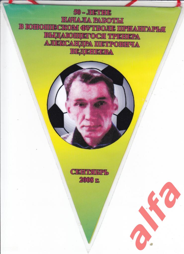 Футбол. Вымпел. Турнир в честь Веденеева. 2008.