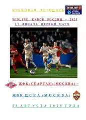ЖФК Спартак Москва ЖФК ЦСКА Москва 29 августа 2025 года Кубковая Летопись АВТОР