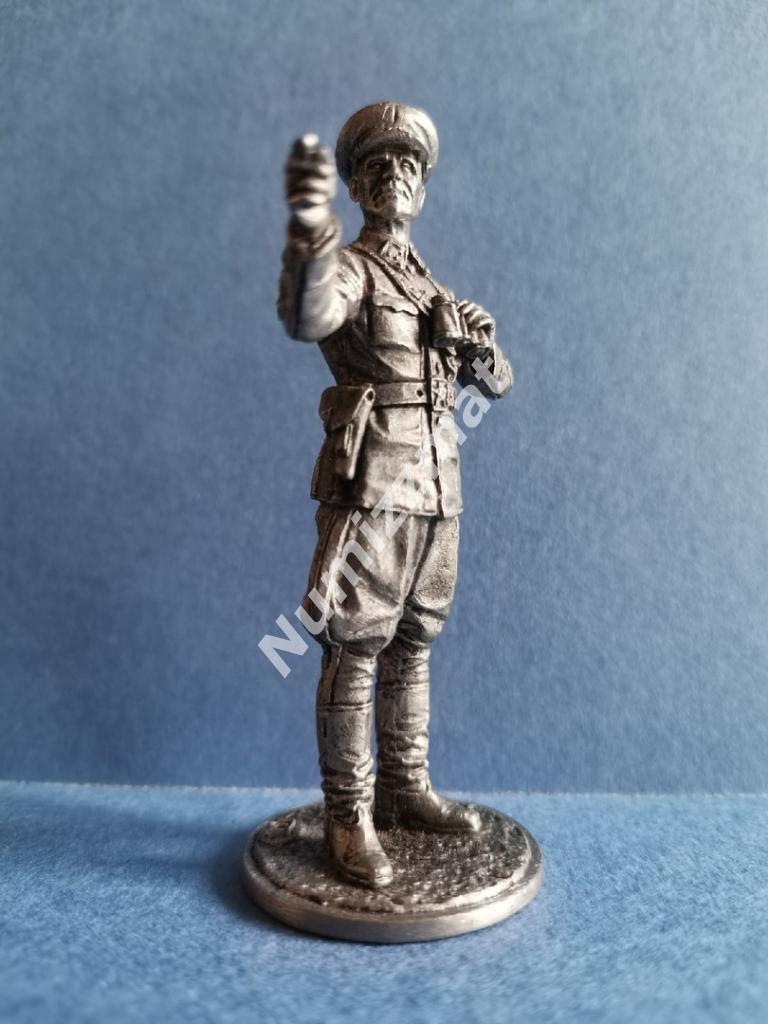 Оловянная миниатюра. 54 мм. Генерал-полковник И.С.Конев 1