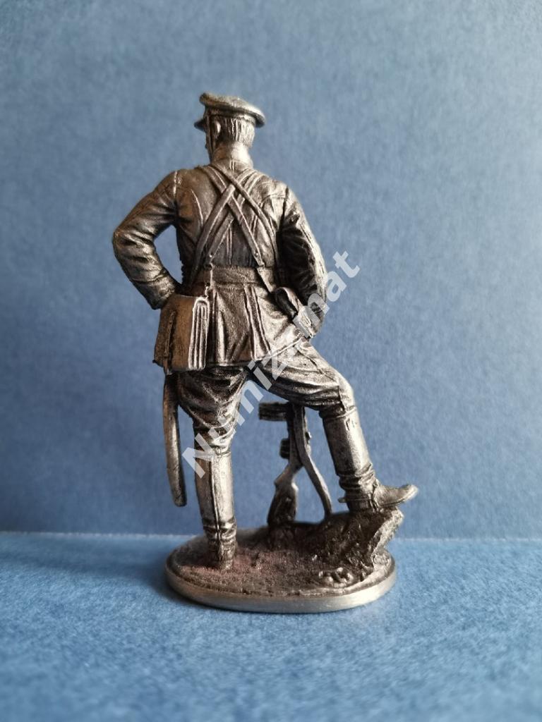 Оловянная миниатюра. 54 мм. Майор кавалерии Красной Армии 2