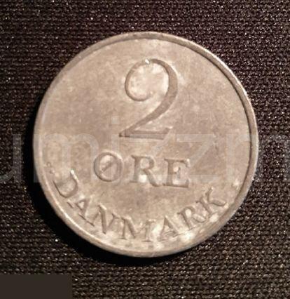 Дания 2 эре 1960 год ( 8 )