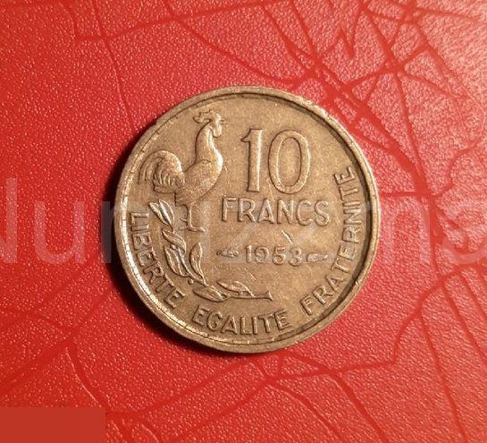 Франция 10 франков 1953 год ( 41 )