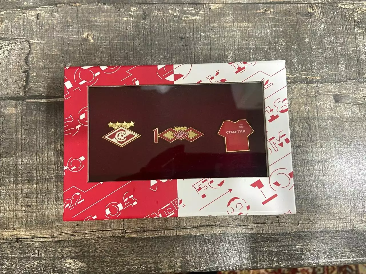 Набор значков ФК Спартак Москва