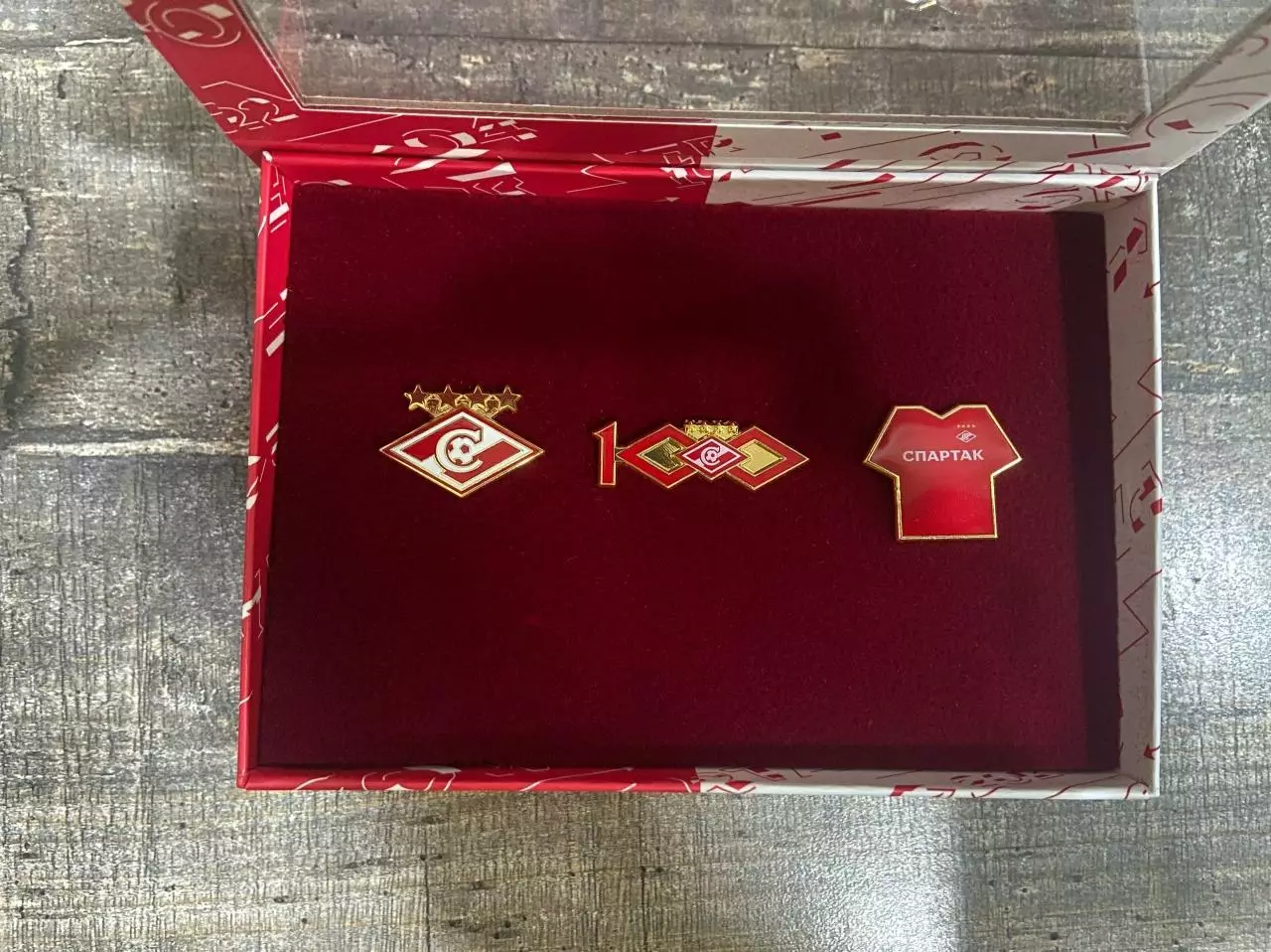 Набор значков ФК Спартак Москва 1