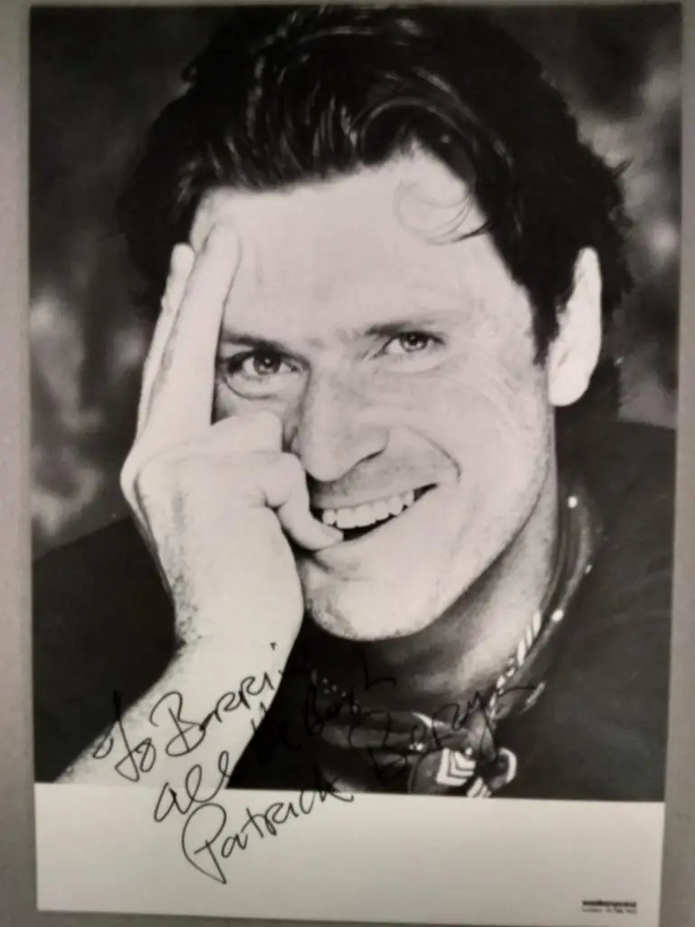 Автограф Патрик Бергин Оригинал ( В постели с врагом с Джулией Робертс)