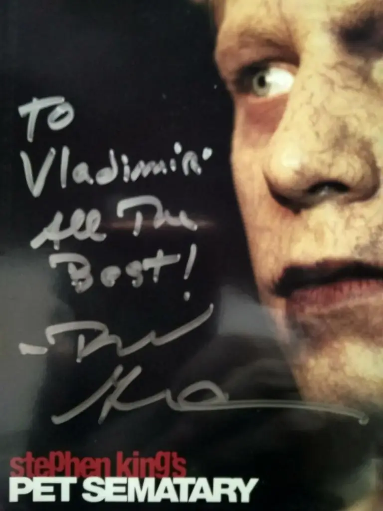 АВТОГРАФ БРЭД ГРИНКУИСТ ОРИГИНАЛ 1