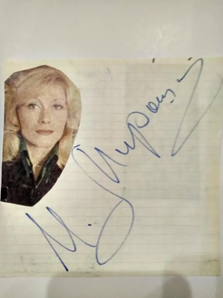 Автограф Ирина Мирошниченко