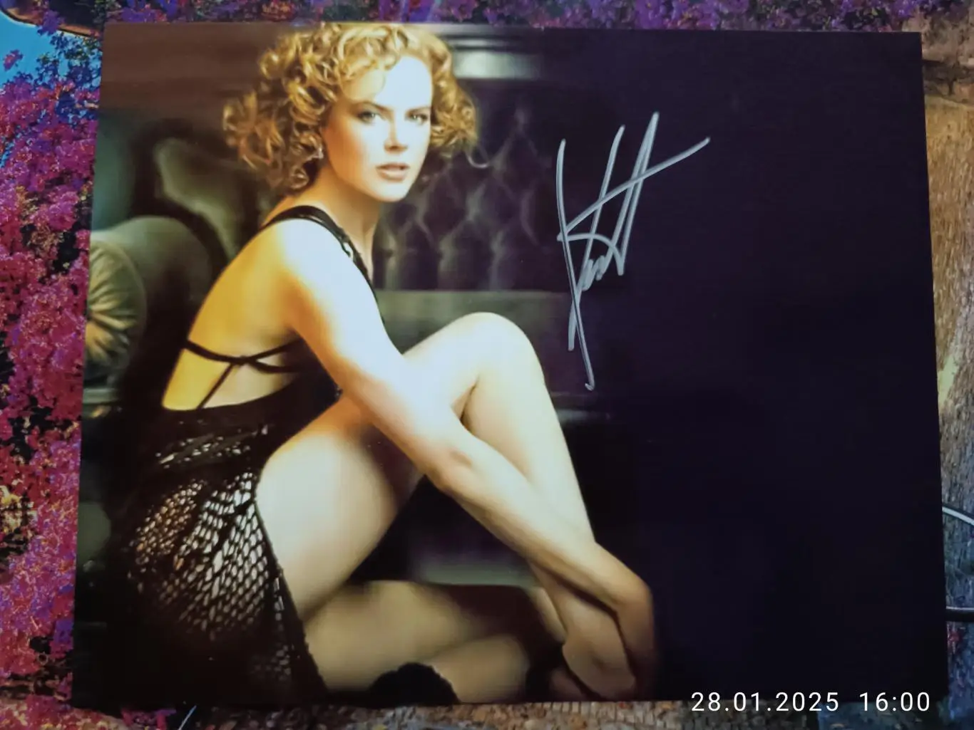 Автограф Николь Кидман Оригинал