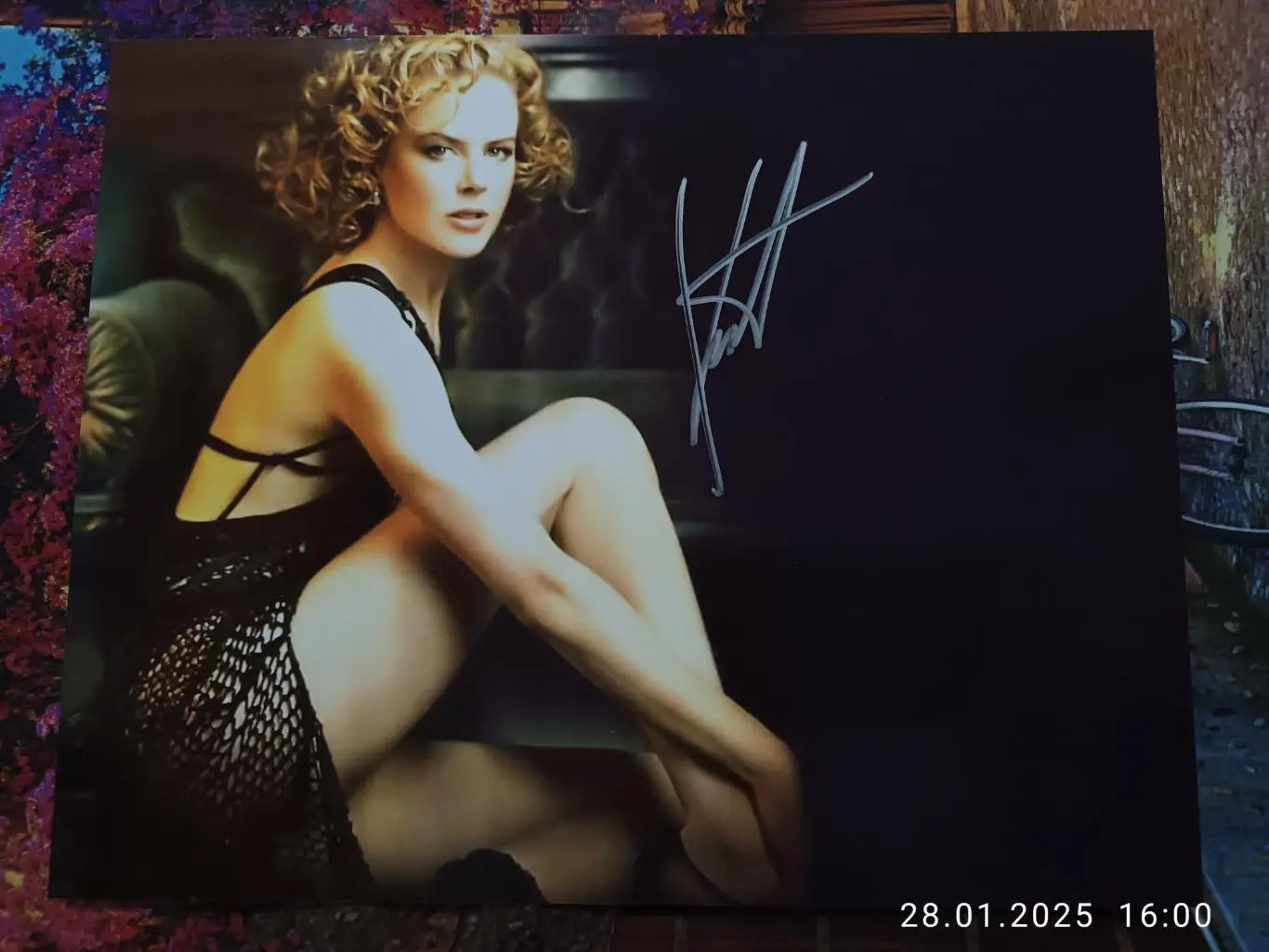 Автограф Николь Кидман Оригинал 1