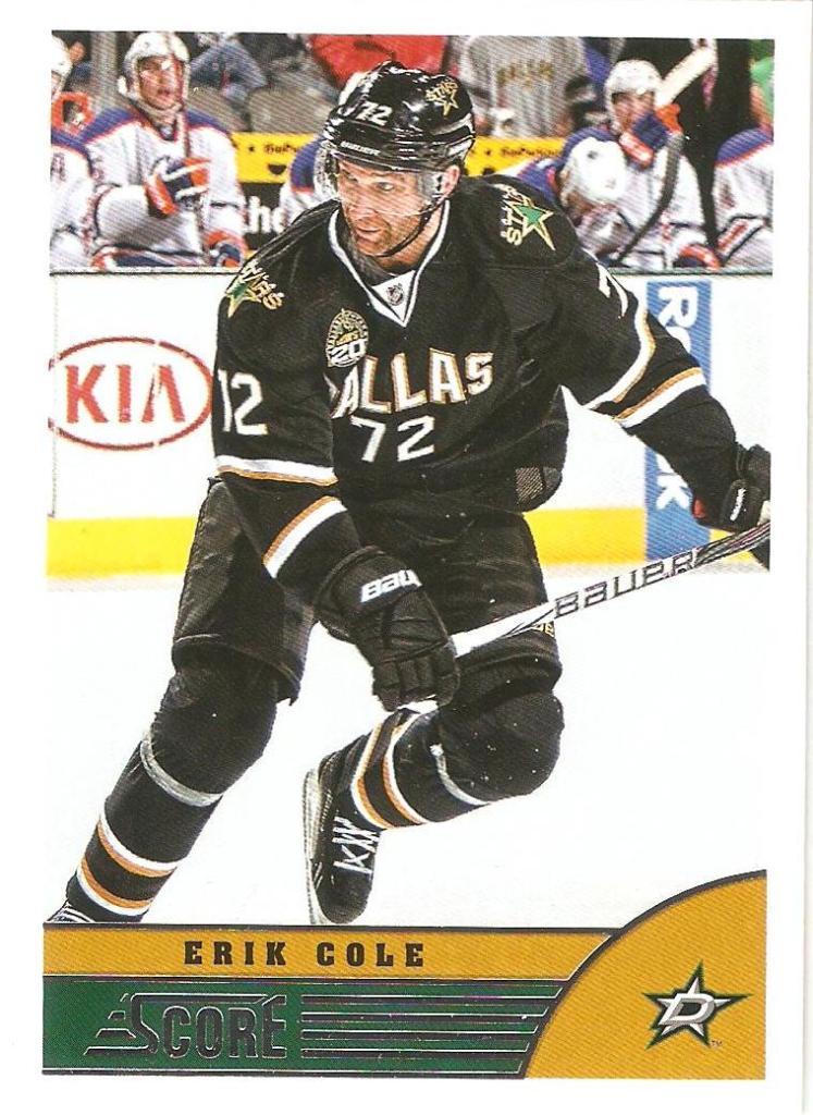 2013-14 Score #159 Erik Cole (Dallas Stars)