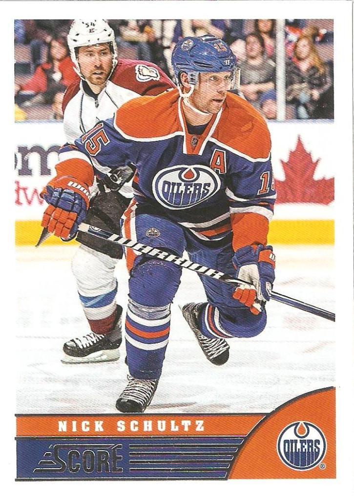 2013-14 Score #190 Nick Schultz (Edmonton Oilers)