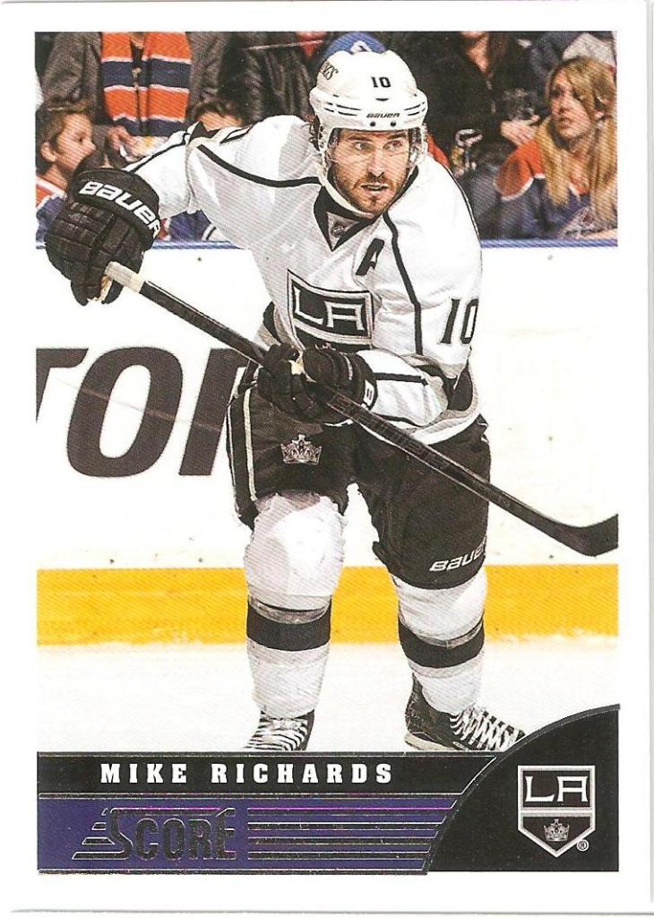 2013-14 Score #221 Mike Richards (Los Angeles Kings)