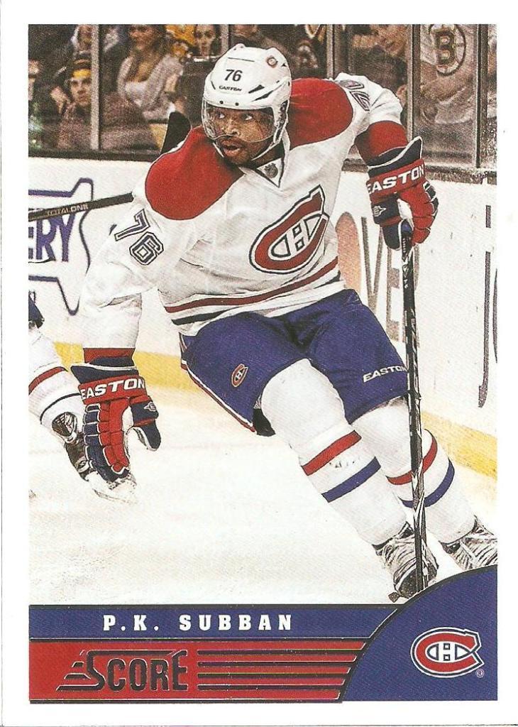 2013-14 Score #259 P.K. Subban (Montreal Canadiens)